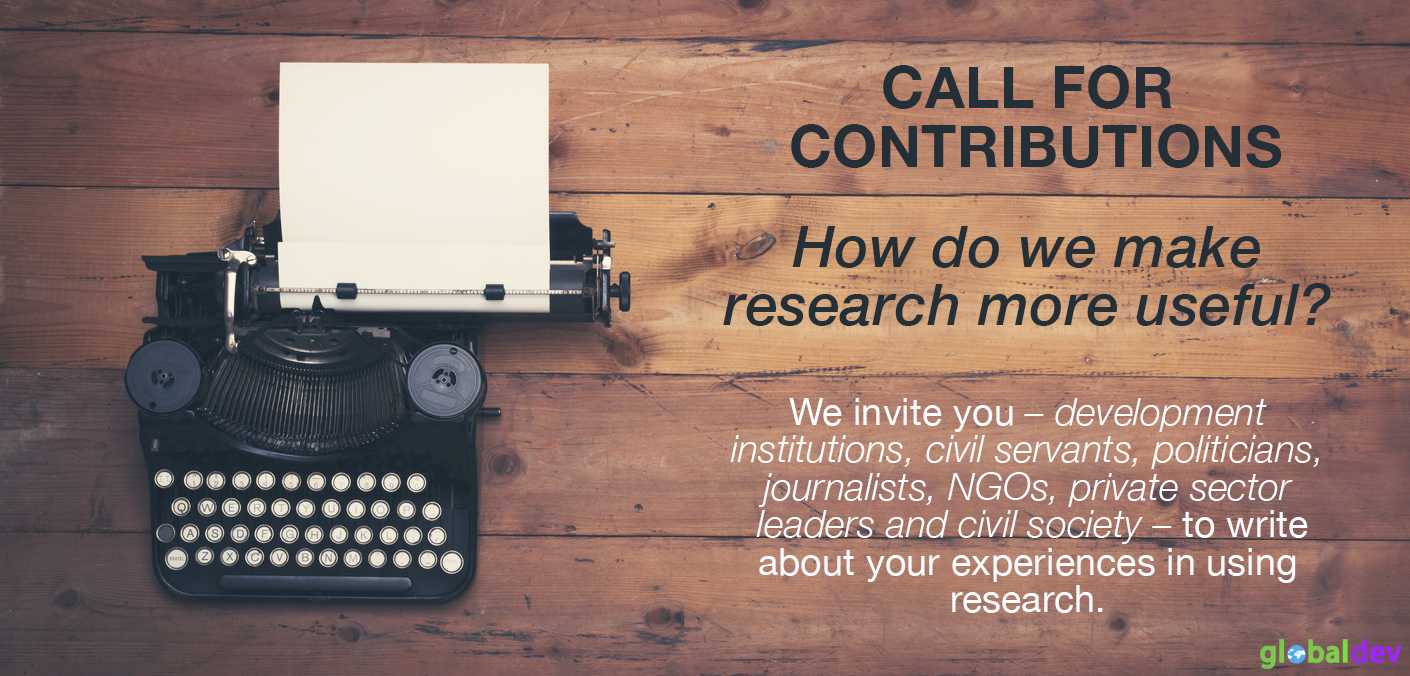 Call for contributions